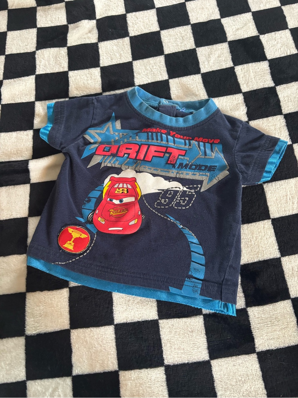 3/6 month lightening McQueen tshirt